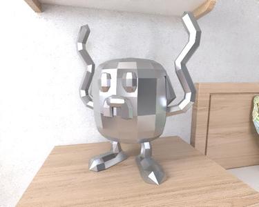 Jake The Dog Chibi LowPoly