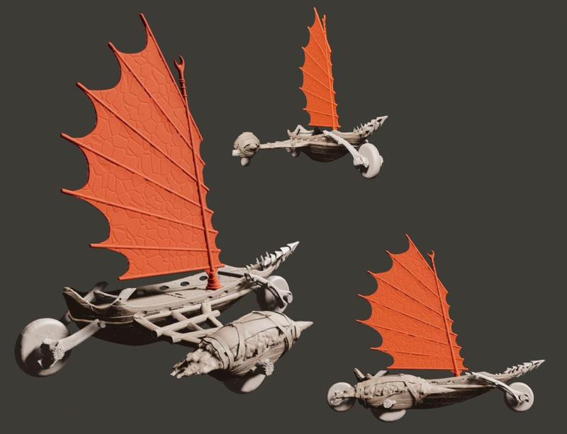 Sand Skiff / Silt Skimmer - Dark Sun