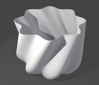 slight twist planter