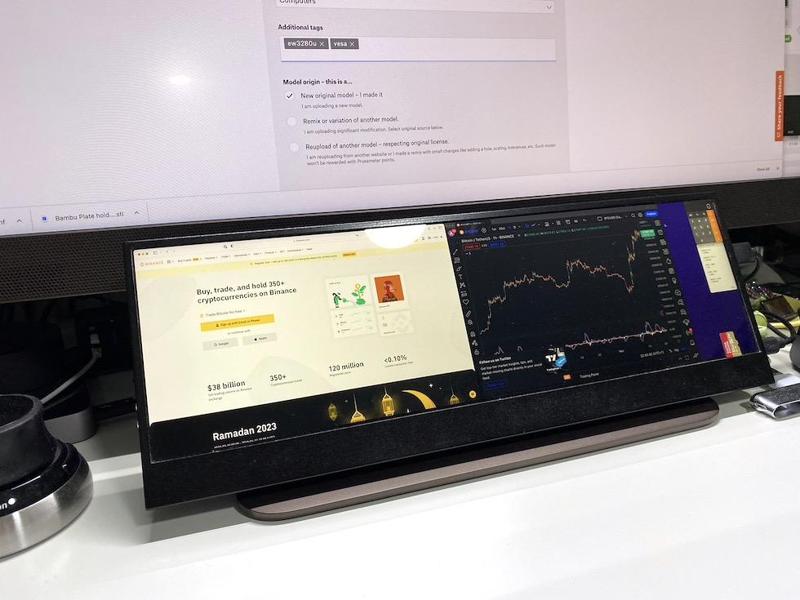 Sub Monitor VESA Fixer for BenQ EW3280U