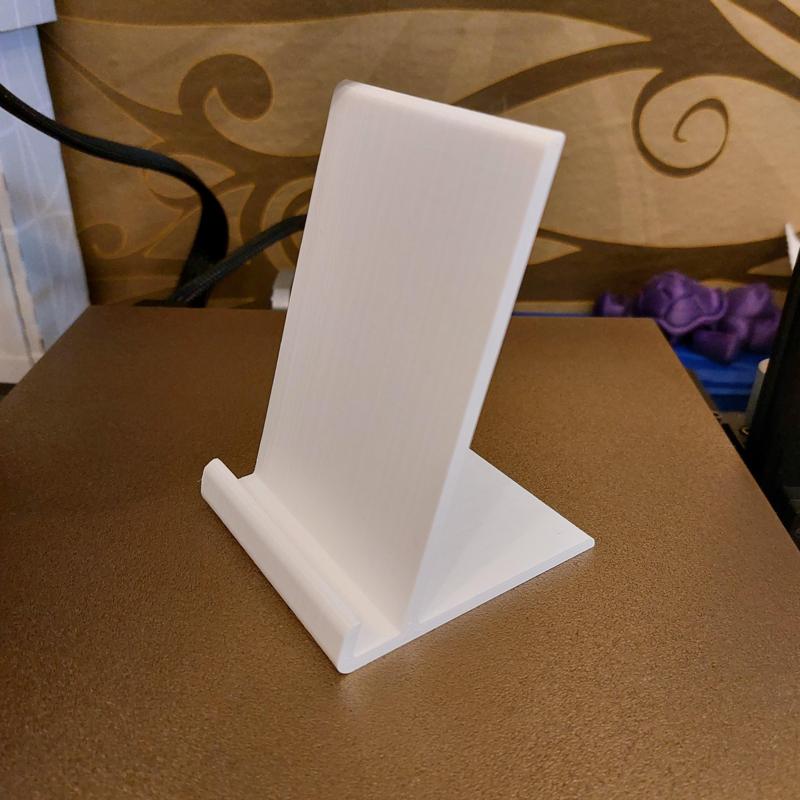 Simple Phone-/Tablet stand (supportless)