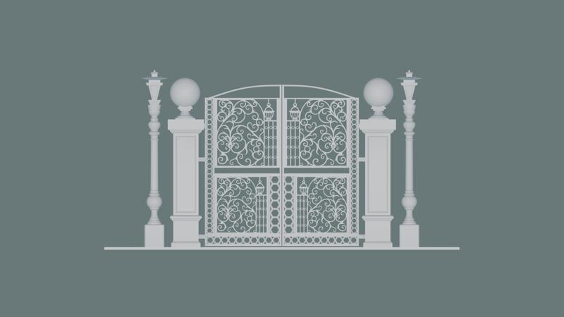 Gateway Exterior Gate