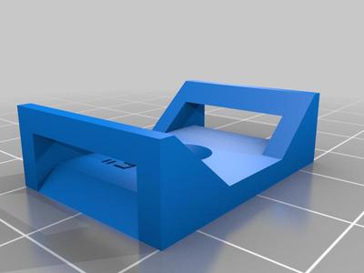 Screw-on velcro anchor, 1/2"