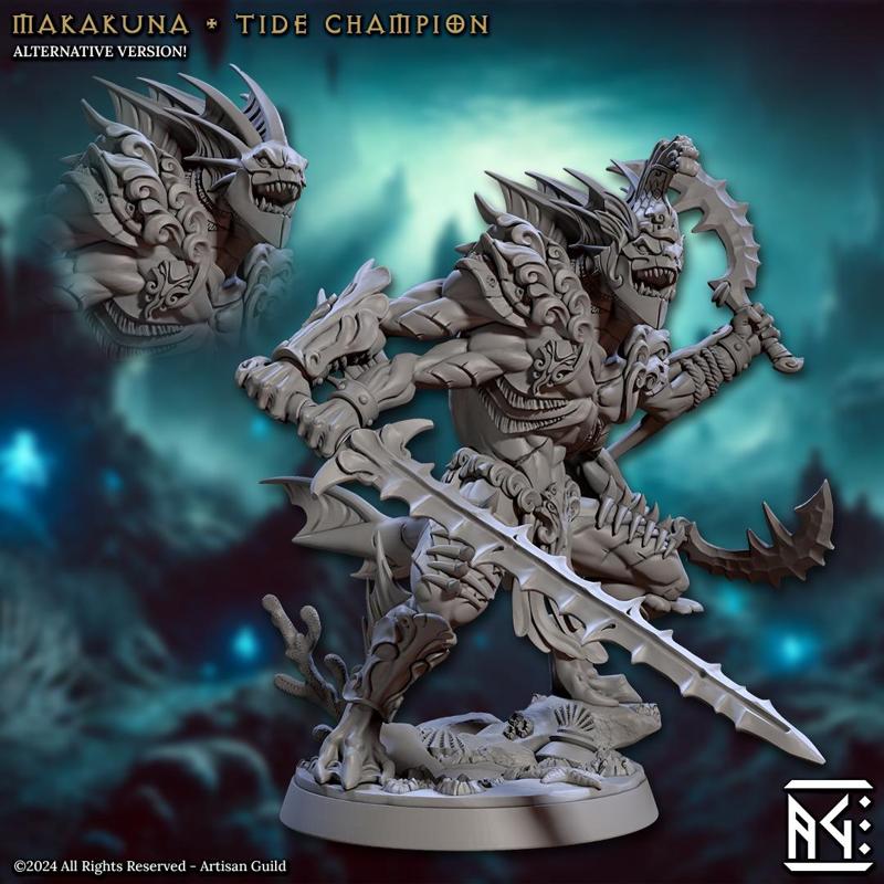 Makakuna - Jurakin Tide Champion (Mirmidons of the Death-Tide)