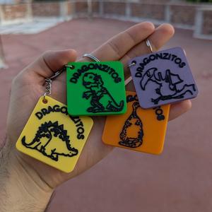 Dragonzitos keychains | Mexican candy
