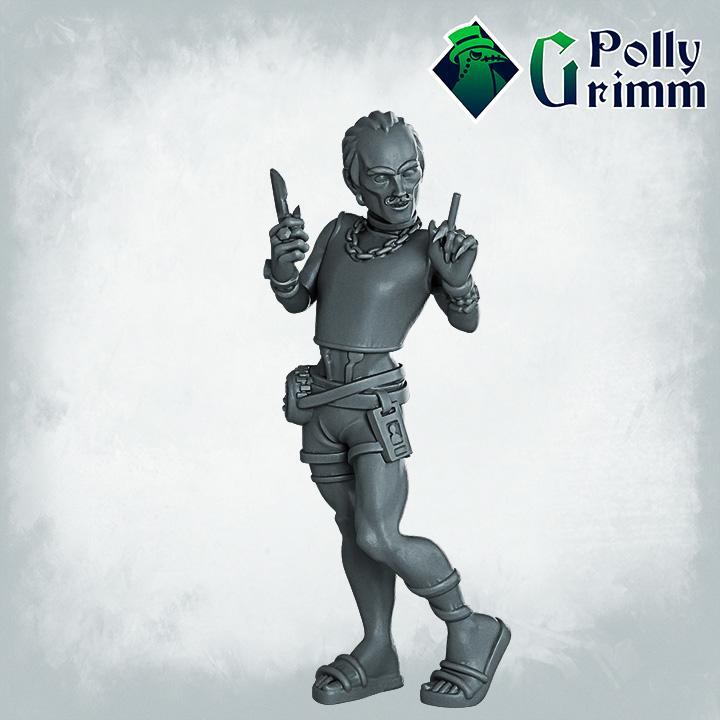 Neon Shadows, cyberpunk set. Doctor Beautiful