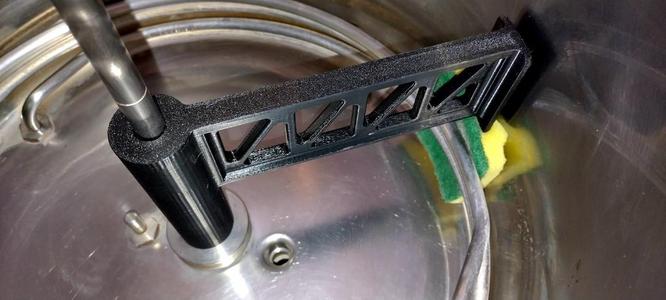 BrewSpin CleanMate for Braumeister 20 Liter - Effortless Coil Cleaning Tool.