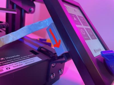 UPDATED: Voxelab Aquila X2 Detachable Screen mount