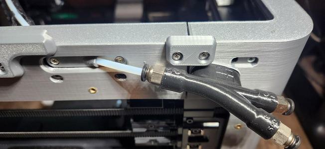 ARC left back top with magnet holes for ptfe splitter