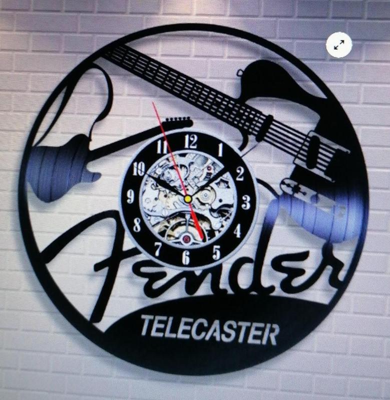 Fender Telecaster Clock