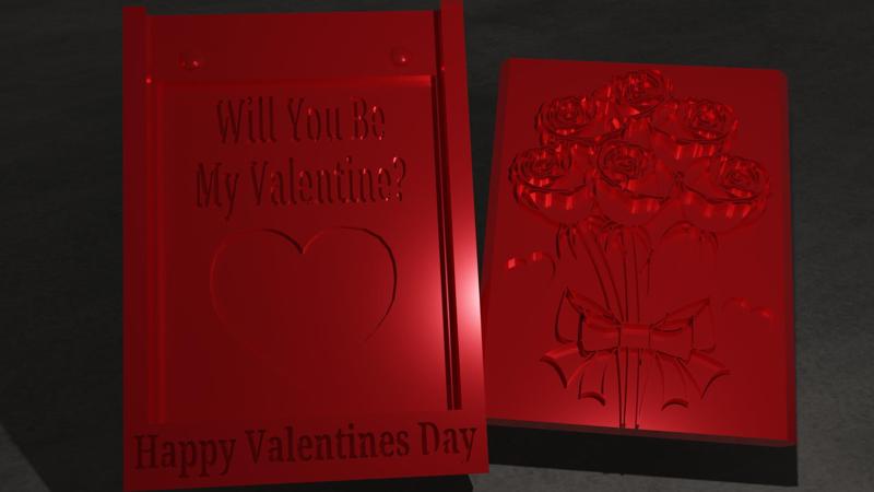 3d Printed Holiday Card