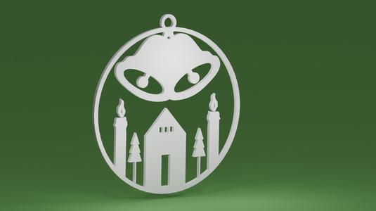 Christmas Bauble 01 (Christmas tree ornament)