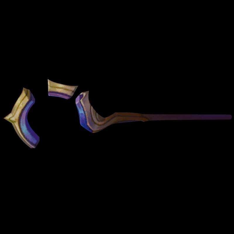 League Of Legends Cosmic Enchantress Lulu Staff Skin For Cosplay