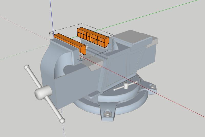 Jaws for vice / čelisti svěráku