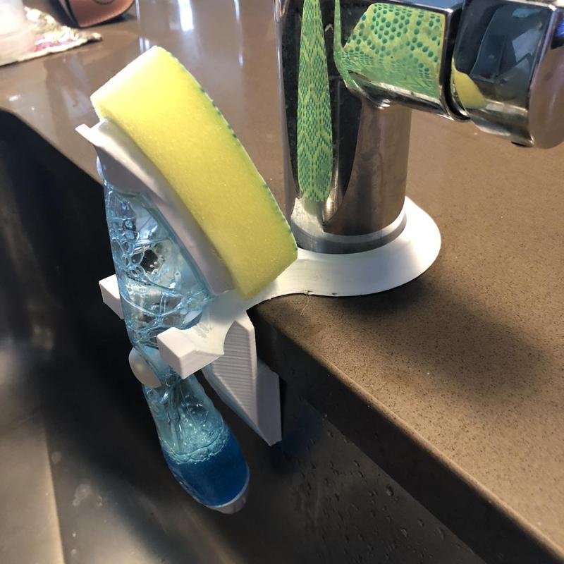 Sponge Wand Sink Holster