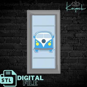 VW Bus Waxmelt Snap Bar Master Mold for silicone mold casting