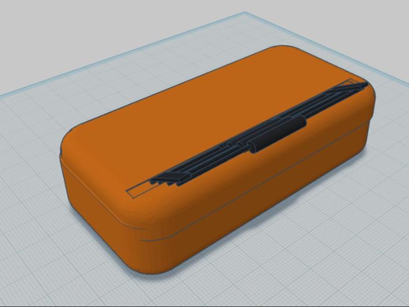 resistor box with opening hole