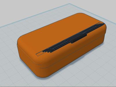 resistor box with opening hole