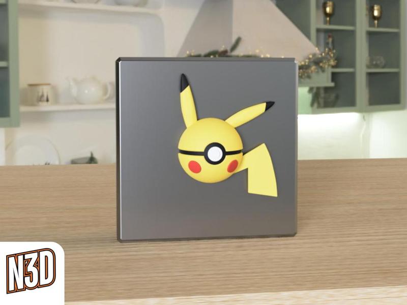 N3D Magnet - Pikachu