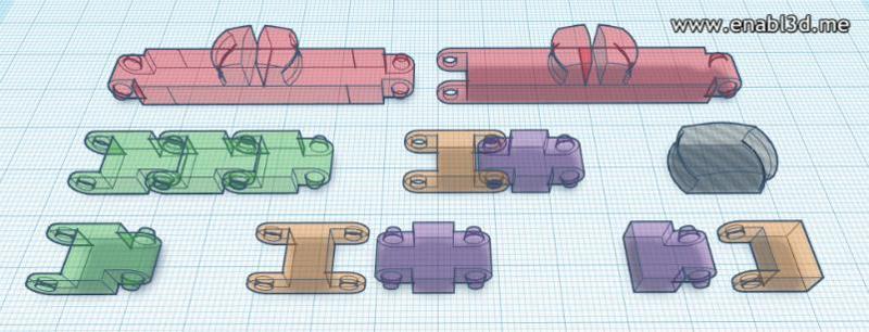 Articulated Connector Parts