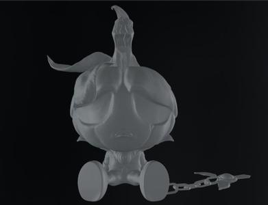 AMUMU PUMPKIN PRINCE 3D PRINT MODEL FROM LEAGUE OF LEGENDS