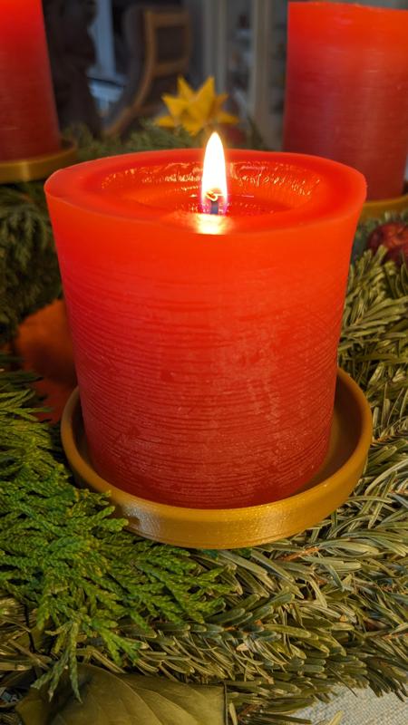 Candle Holder for Advent wreath
