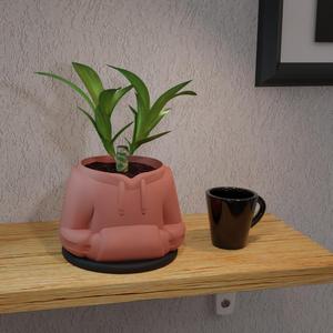 Hoodie Planter Pot