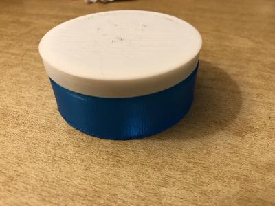 Creme Pot (vase mode fast print) with Screwtop