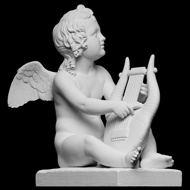 Cupid Playing the Lyre