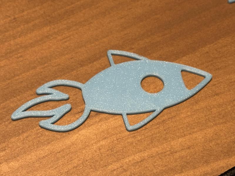 Rakete Luminescent stars glow in the dark Luminescent stickers Stars starry sky shine