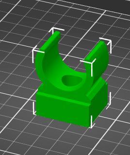 Ladder support for tender WIlliams 280