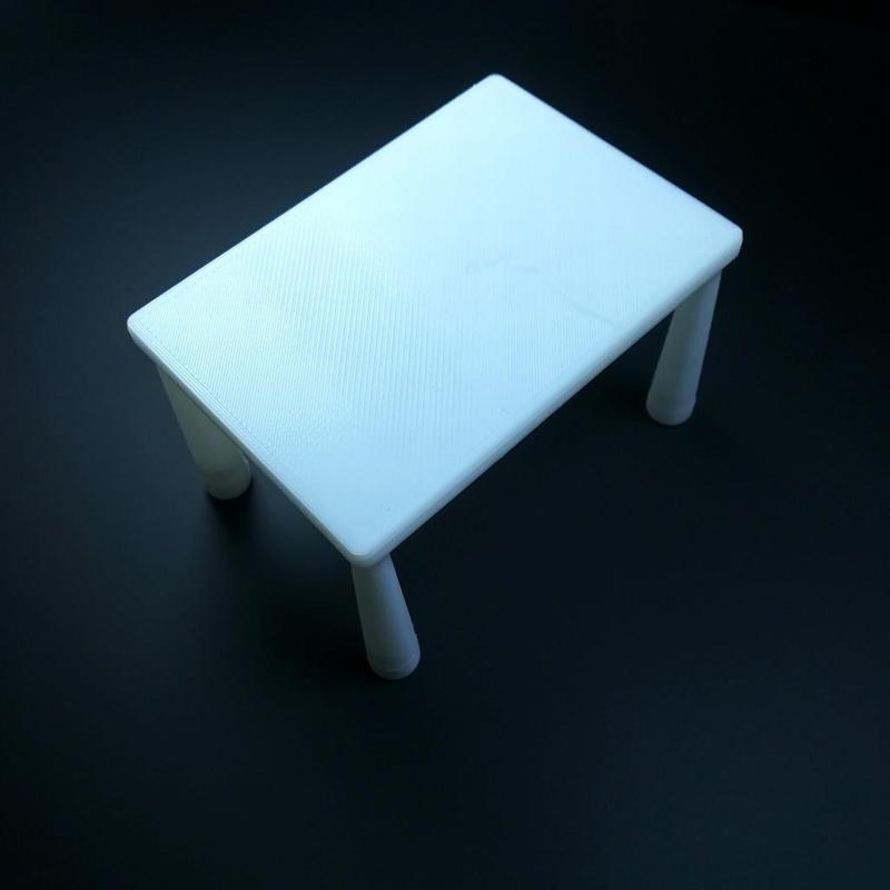 Basic Table with hollow legs