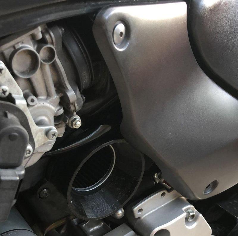 Honda Hornet 600 PC34 Airfilter Modification