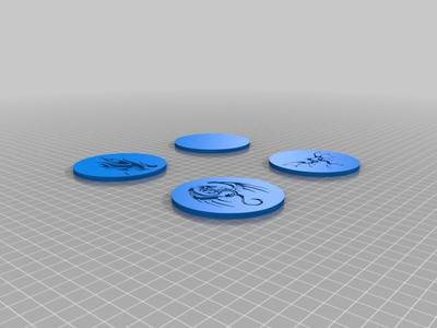 dragon coasters customase if you want.