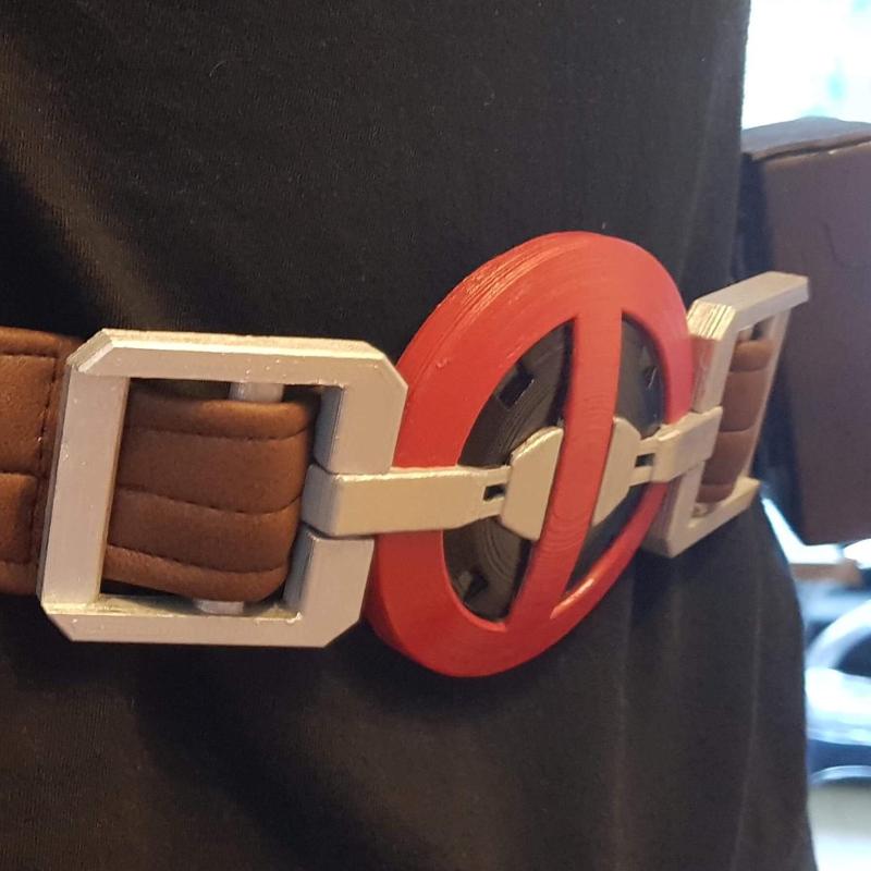Deadpool Belt Buckle