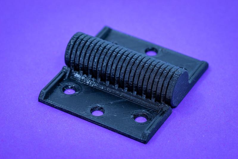 Print in Place Hinge – PETG/ASA – Medium Strength 200 - LR Basics