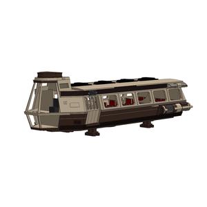 HFY-3920 Shuttle Ferry For 3.75 in (1:18) Figures
