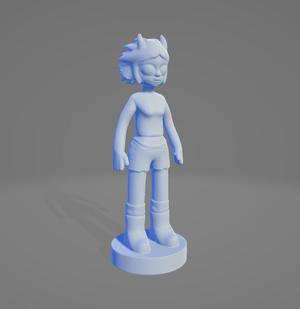 Enya’s Emergency Intercom character