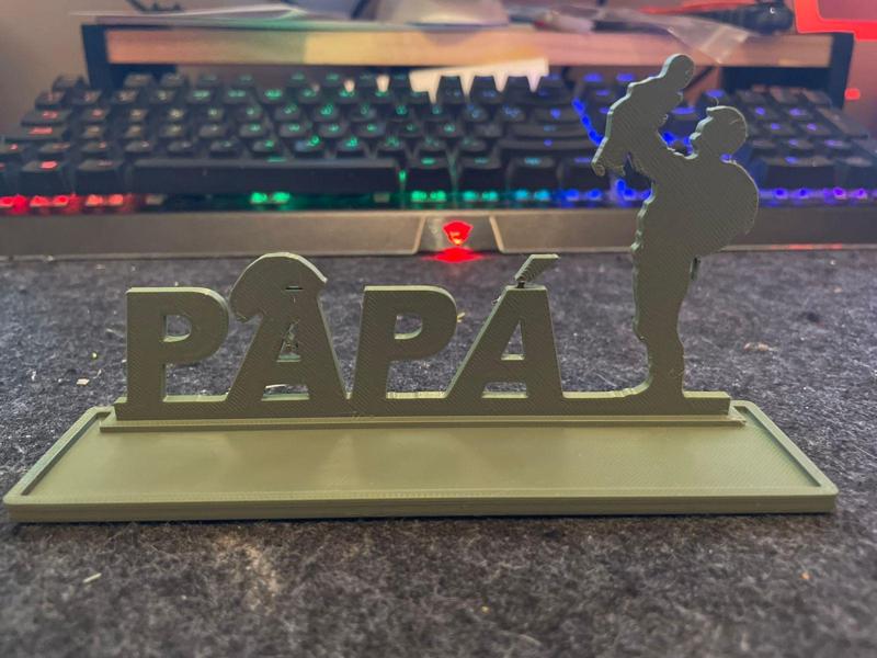 Military Father and Son Pen