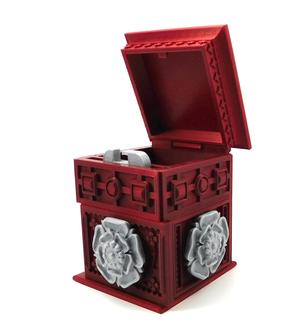 The Tudor Rose Box (with secret lock)