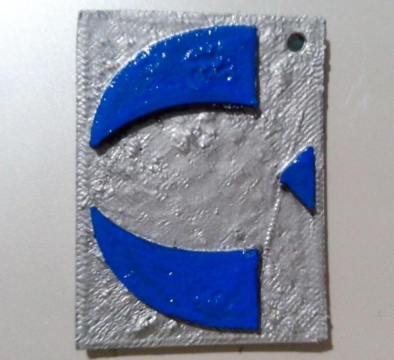 The Inuzuka clan symbol for Keychain or Pendant