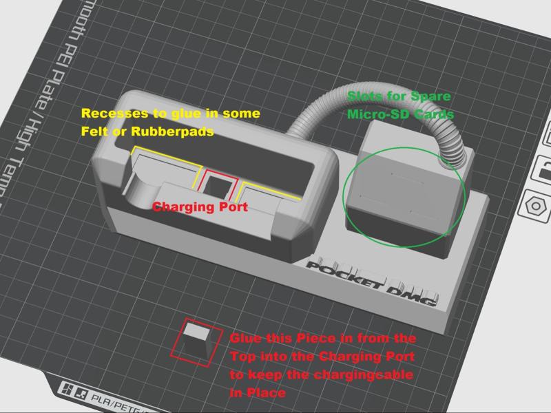 Ayaneo Pocket DMG Stand with Charging Port