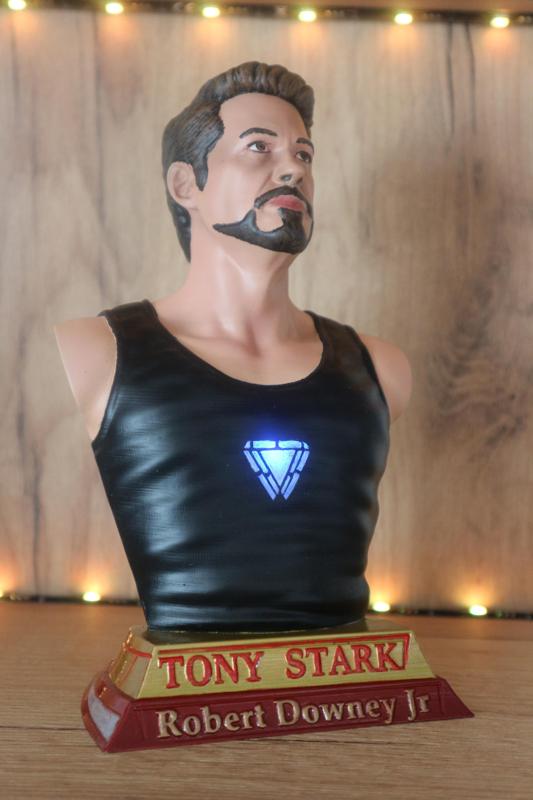 Tony Stark bust
