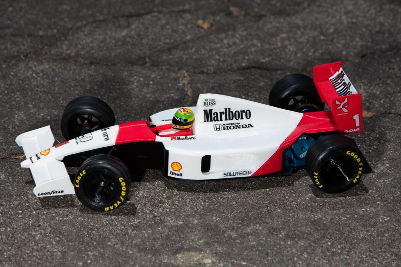 Aryton Senna's 1991 Mclaren MP4/6 3d Printed RC F1 Car