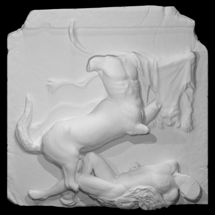 Centaur over a Lapith