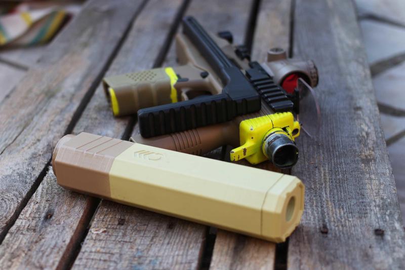 AIRSOFT -  MP9 SUPRESSOR 20 | OSPREY STYLE