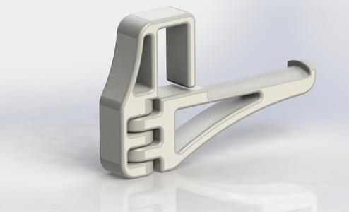 Hook Under-Folding Filament Spool Holder