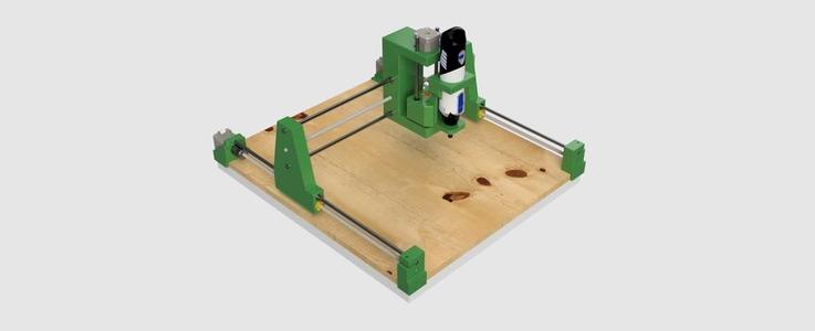 Cre8taPanel Router CNC (Dremel) 8mm Version