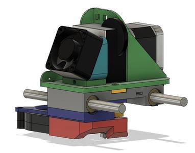 Anycubic 4MAX TEVO Titan carriage