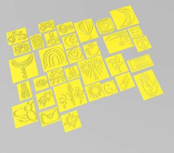 PACK OF STAMPS / PACK STAMPS 2
